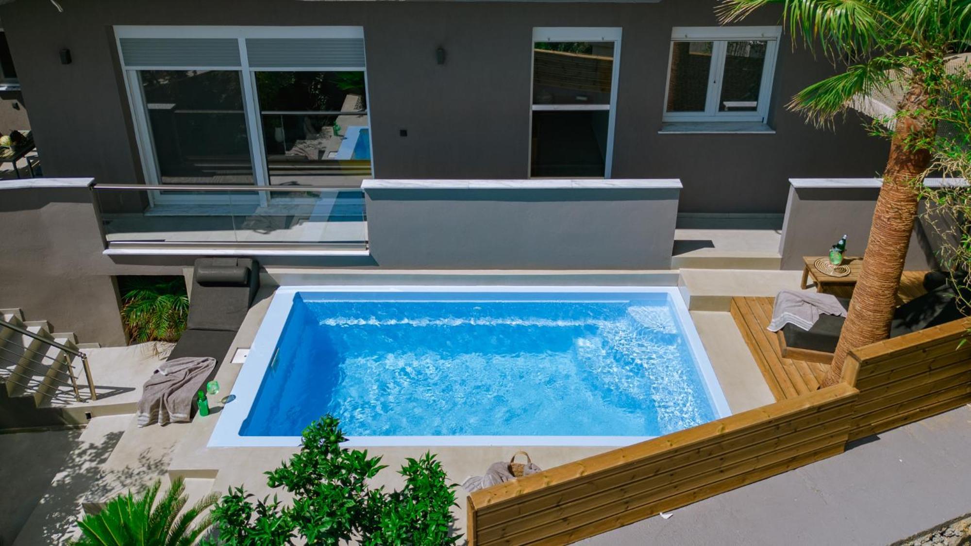 Elia Pool Villa Cavala Exterior foto